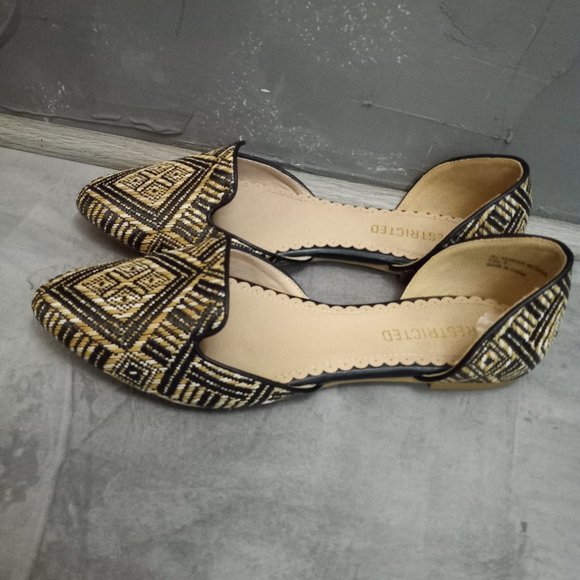 Restricted Boho Geometric Print Flat Woven Comfort Classic - Picture 3 of 8